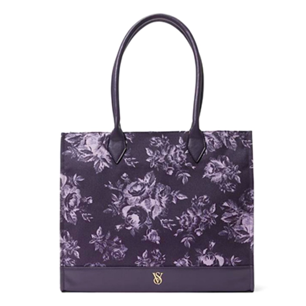 NWT Victoria's Secret Floral Book Tote NEW